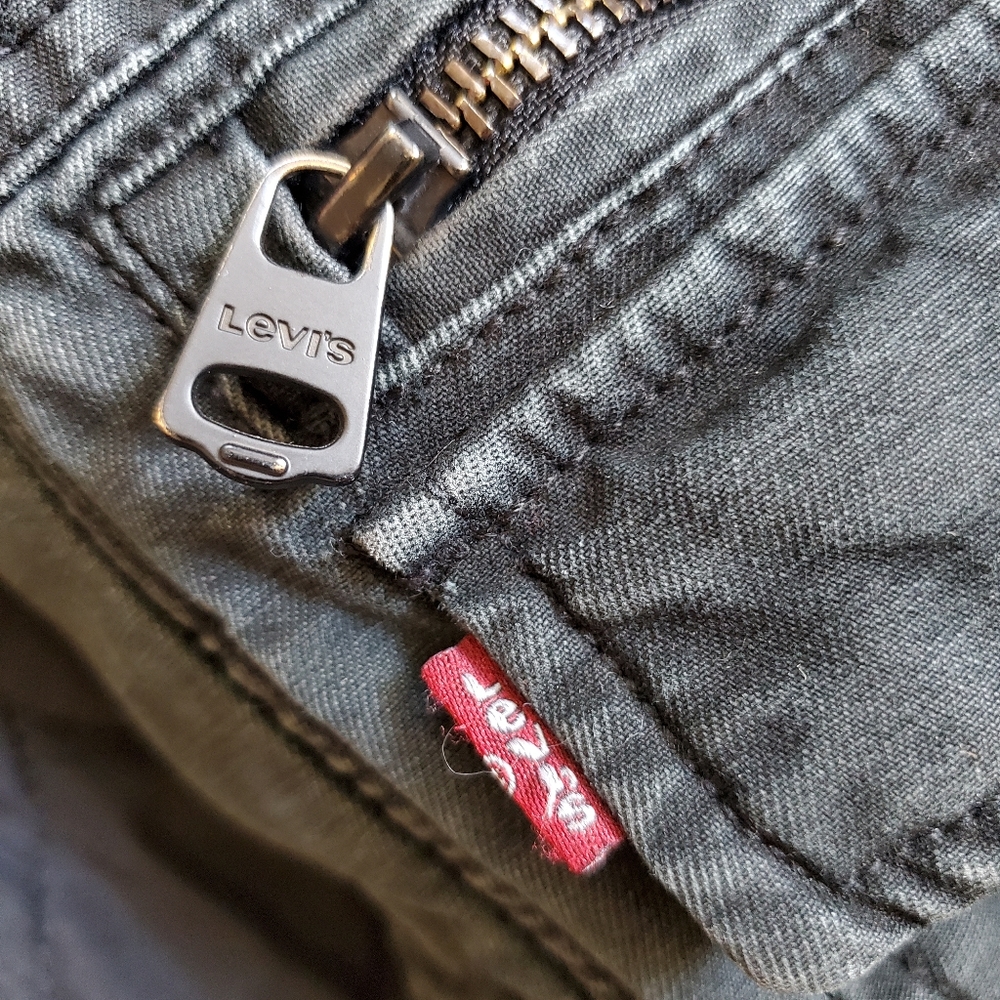 Vintage 80s Levi's Western Wear Jacket Coat Jean Denim Quilt Lined M - Picture 11 of 11